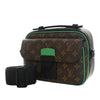 Louis Vuitton Monogram Macassar S Lock Messenger Bag Secondhand