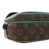 Louis Vuitton Monogram Macassar S Lock Messenger Bag Secondhand