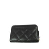 Chanel CC Quilted Caviar Zip Around Coin Purse Secondhand