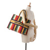 Secondhand Dior Large Striped Book Tote