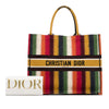 Secondhand Dior Large Striped Book Tote