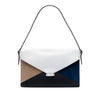 Celine Multicolor Leather and Pony Hair Diamond Shoulder Bag Secondhand