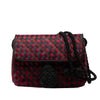 Bottega Veneta Satin Intrecciato Flap Crossbody Secondhand