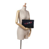 Chanel Quilted Tweed and Calfskin Embroidered Gabrielle Clutch Secondhand