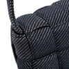 Bottega Veneta Denim Intrecciato Cassette Padded Crossbody Secondhand