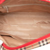 Burberry Haymarket Check Canvas Handbag Secondhand