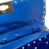 Valentino Quilted Velvet Rockstud Spike Wallet on Chain Secondhand