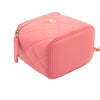Chanel Mini Quilted Lambskin Pearl Crush Vanity Case With Chain Secondhand