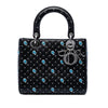 Dior Medium Calfskin Embroidered Flower Lady Dior Secondhand