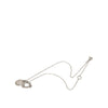 Hermès Palladium Plated Cordage Rope Pendant Necklace Secondhand