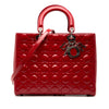 Dior Large Patent Cannage Lady Dior Secondhand
