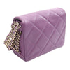 Chanel Mini Lambskin Triple Chain Full Flap Secondhand