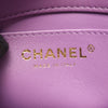 Chanel Mini Lambskin Triple Chain Full Flap Secondhand