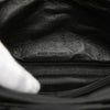 Saint Laurent Grain De Poudre Chevron Monogram Envelope Chain Wallet Secondhand