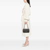 Chanel Medium Classic Tweed and Ribbon Logo Double Flap Secondhand