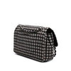 Chanel Medium Classic Tweed and Ribbon Logo Double Flap Secondhand