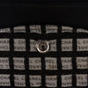 Chanel Medium Classic Tweed and Ribbon Logo Double Flap Secondhand