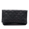Chanel Quilted Lambskin Thin City Foldover Clutch Secondhand