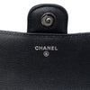 Secondhand Chanel CC Quilted Caviar Sunglasses Case with Chain