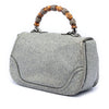 Gucci Large Speckled Leather New Bamboo Top Handle Bag Secondhand