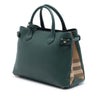 Burberry Medium Leather and House Check Banner Satchel Secondhand