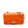 Secondhand Chanel Mini Rectangular Classic Patent Single Flap