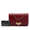 Chanel Quilted Caviar Golden Class Wallet On Chain Secondhand