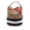 Burberry Medium Mega Check Canvas Ashby Bucket Bag Secondhand