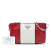 Prada Bicolor Saffiano Lux Crossbody Secondhand