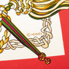 Hermès Le Timbalier Silk Scarf 90 Secondhand