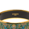 Secondhand Hermès Wide Enamel Astres et Soleils Bangle 65