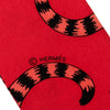 Hermès Les Leopards Silk Twilly Scarf Secondhand
