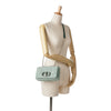 Secondhand Dior Small Tweed Macrocannage Caro Bag