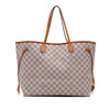 Secondhand Louis Vuitton Damier Azur Neverfull GM