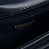 Chanel CC Horizontal Quilted Lambskin Double Flap Secondhand