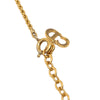 Dior Gold Plated CD Logo Pendant Necklace Secondhand