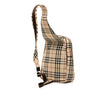 Burberry House Check Canvas Sling Backpack Secondhand