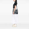 Prada Saffiano Trimmed Tweed Lux Shopping Tote Secondhand