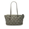 Chanel Paris Byzance Nylon Tweed On Stitch Tote Secondhand