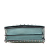 Secondhand Valentino Pebbled Calfskin Rockstud Wallet On Chain