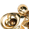 Louis Vuitton Gold Plated Bijoux Sac Tresor Bag Charm and Key Chain Secondhand