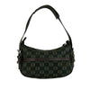 LOEWE Anagram Coated Canvas Shoulder Bag Secondhand