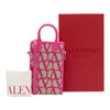 Secondhand Valentino Leather Trimmed Toile Iconographe Satchel
