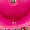 Secondhand Valentino Leather Trimmed Toile Iconographe Satchel