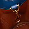 Versace Small Denim La Medusa Chain Top Handle Bag Secondhand