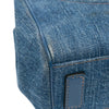 Versace Small Denim La Medusa Chain Top Handle Bag Secondhand