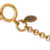 Secondhand Chanel CC Gold Plated Magnifying Glass Pendant Necklace