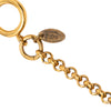 Secondhand Chanel CC Gold Plated Magnifying Glass Pendant Necklace