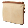 Gucci Canvas Interlocking G Web Clutch Secondhand
