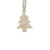 Chanel CC Brass Tree Pendant Necklace Secondhand
